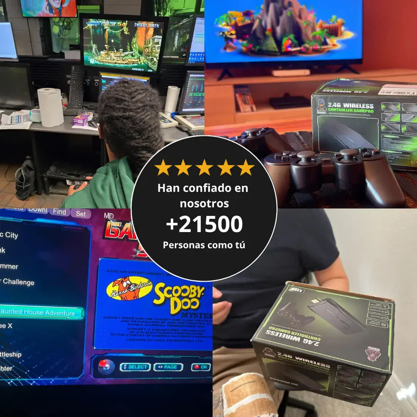 Revive tu infancia en 4K: La consola retro que une generaciones