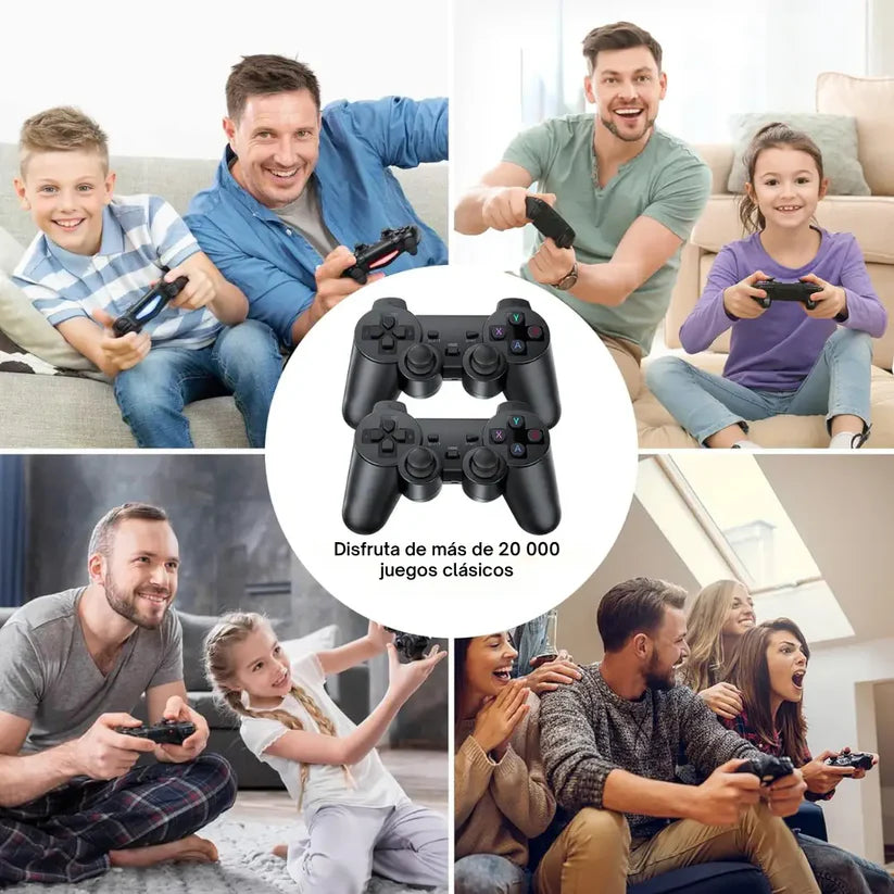 Revive tu infancia en 4K: La consola retro que une generaciones