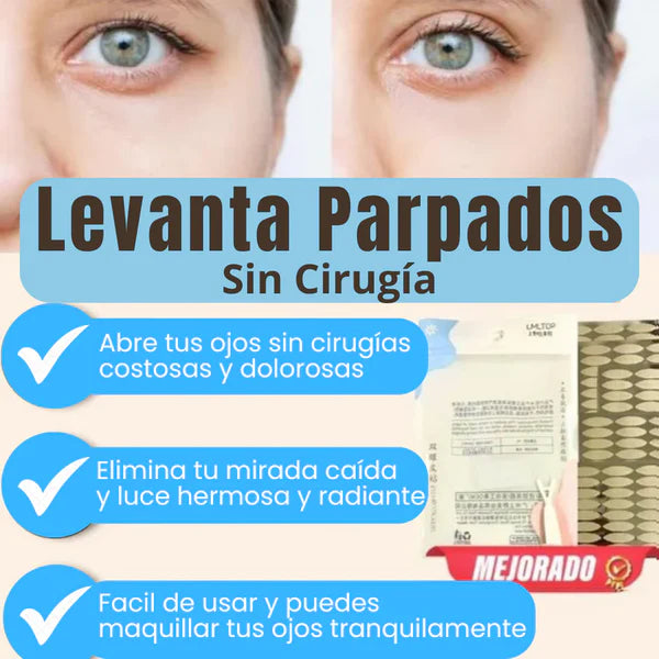 REJUVENECE TU MIRADA EN SEGUNDOS CON LAS TIRAS EYELID™